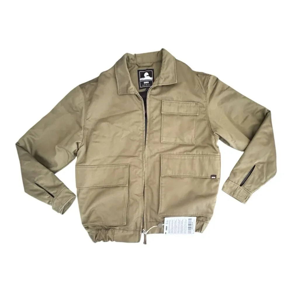 Edwin Europe Military Bomber Lined Martini Olive‎ Men’s Size Small